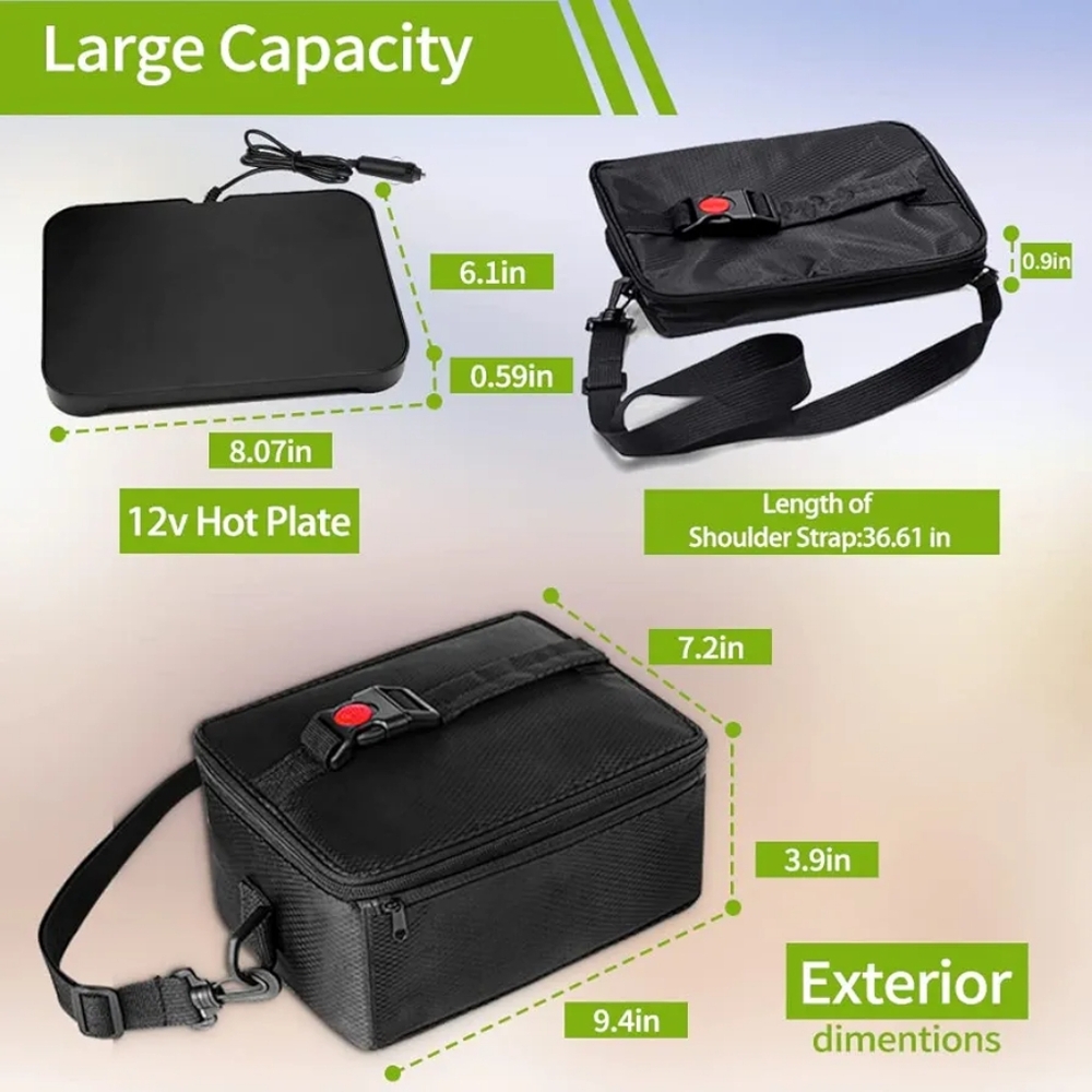 Portable car microwave
